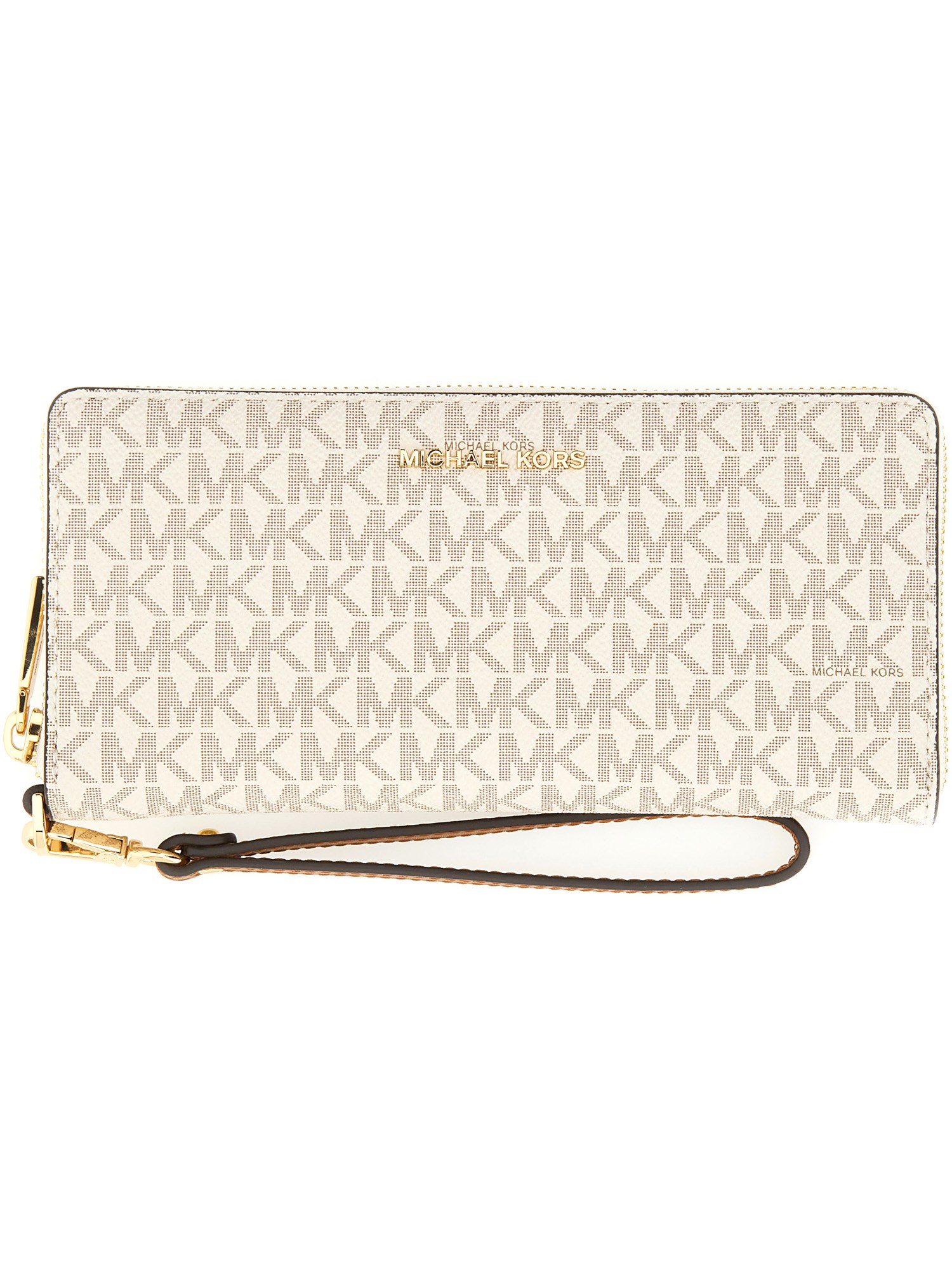 Michael Michael Kors Continental Large Wallet In Ivory