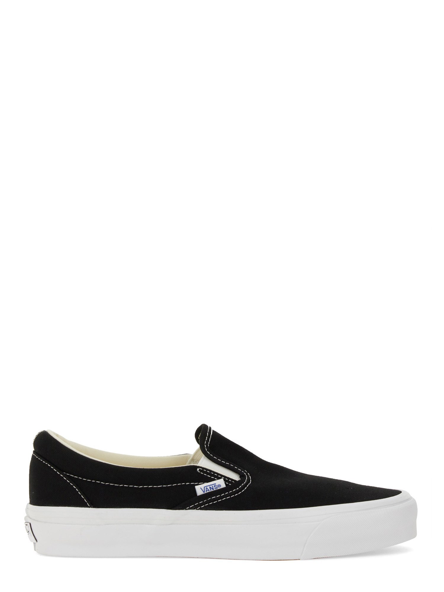 Shop Vans "slip-on Premium 98" Sneaker In Black