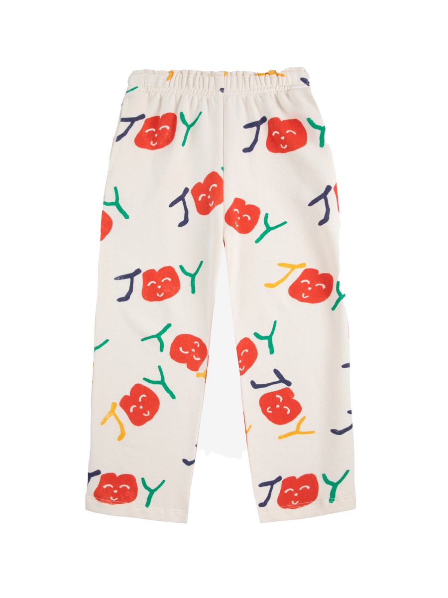 PANTALONE JOGGING CON STAMPA SMILING