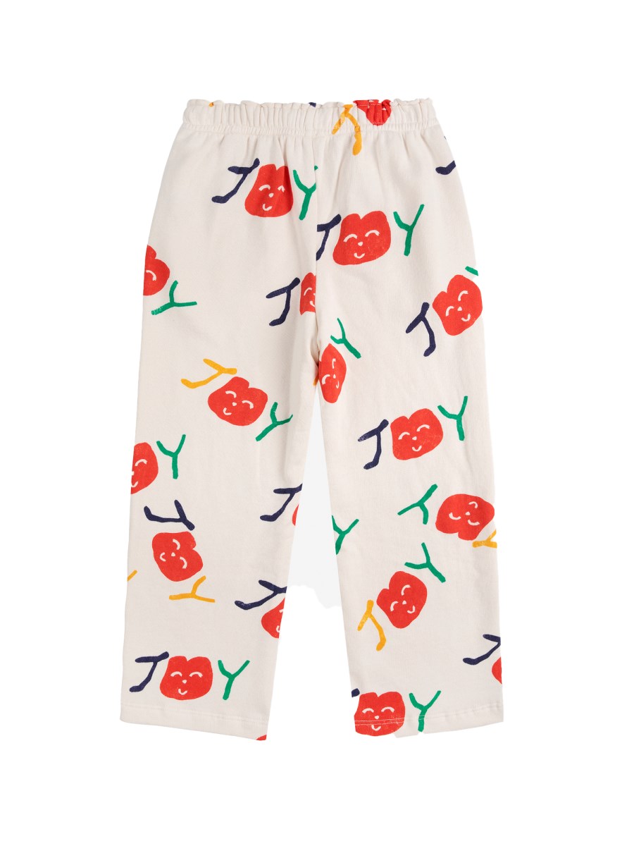 PANTALONE JOGGING CON STAMPA SMILING