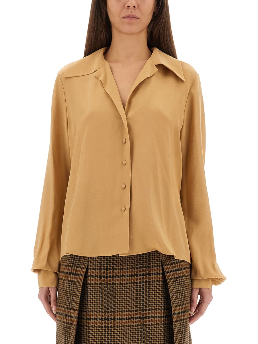 BLUSA IN CRÊPE DE CHINE DI SETA