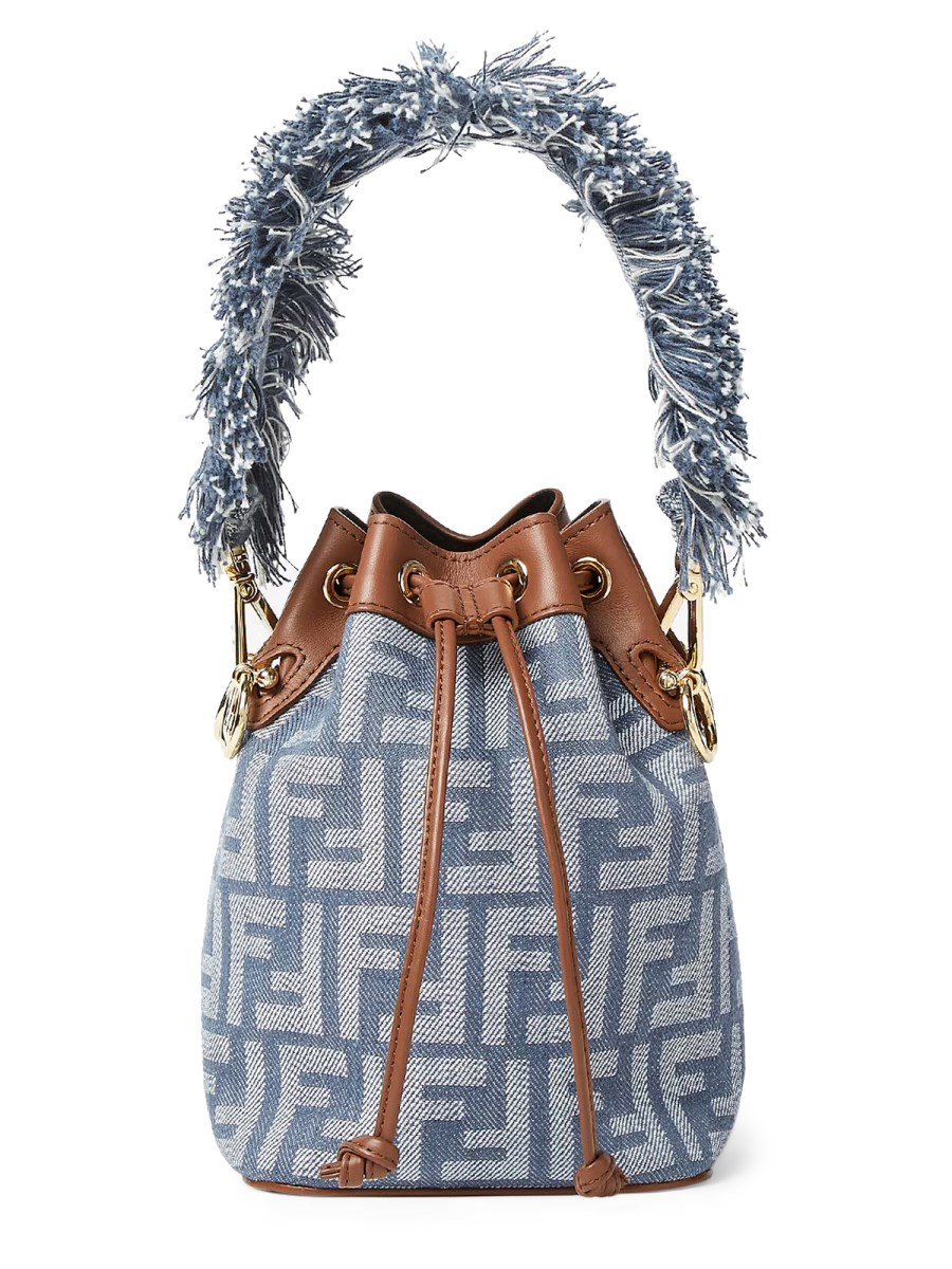BORSA MON TRESOR IN JACQUARD FF