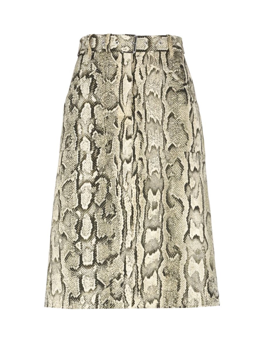 GONNA CON MOTIVO ANIMALIER
