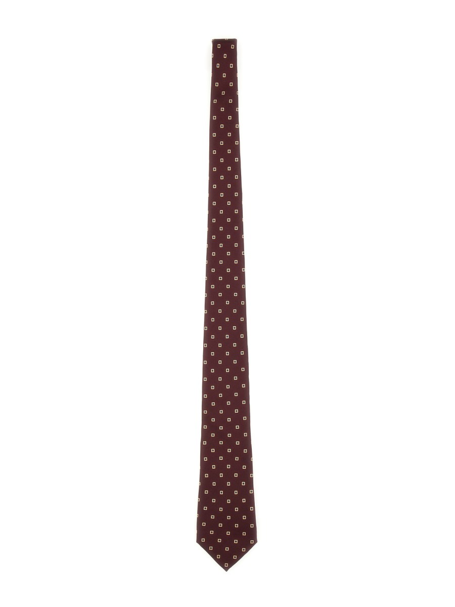 CRAVATTA IN TWILL DI SETA 