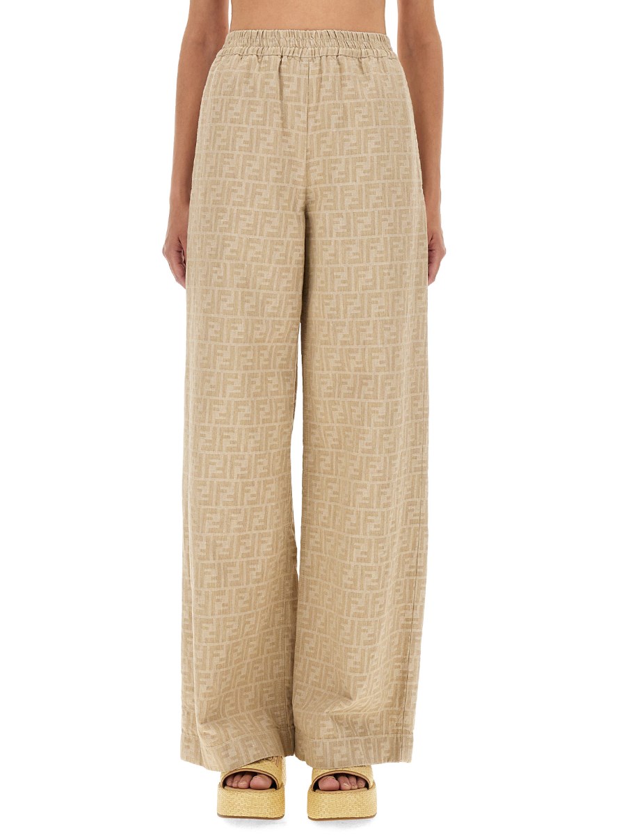 PANTALONE IN CHAMBRAY FF