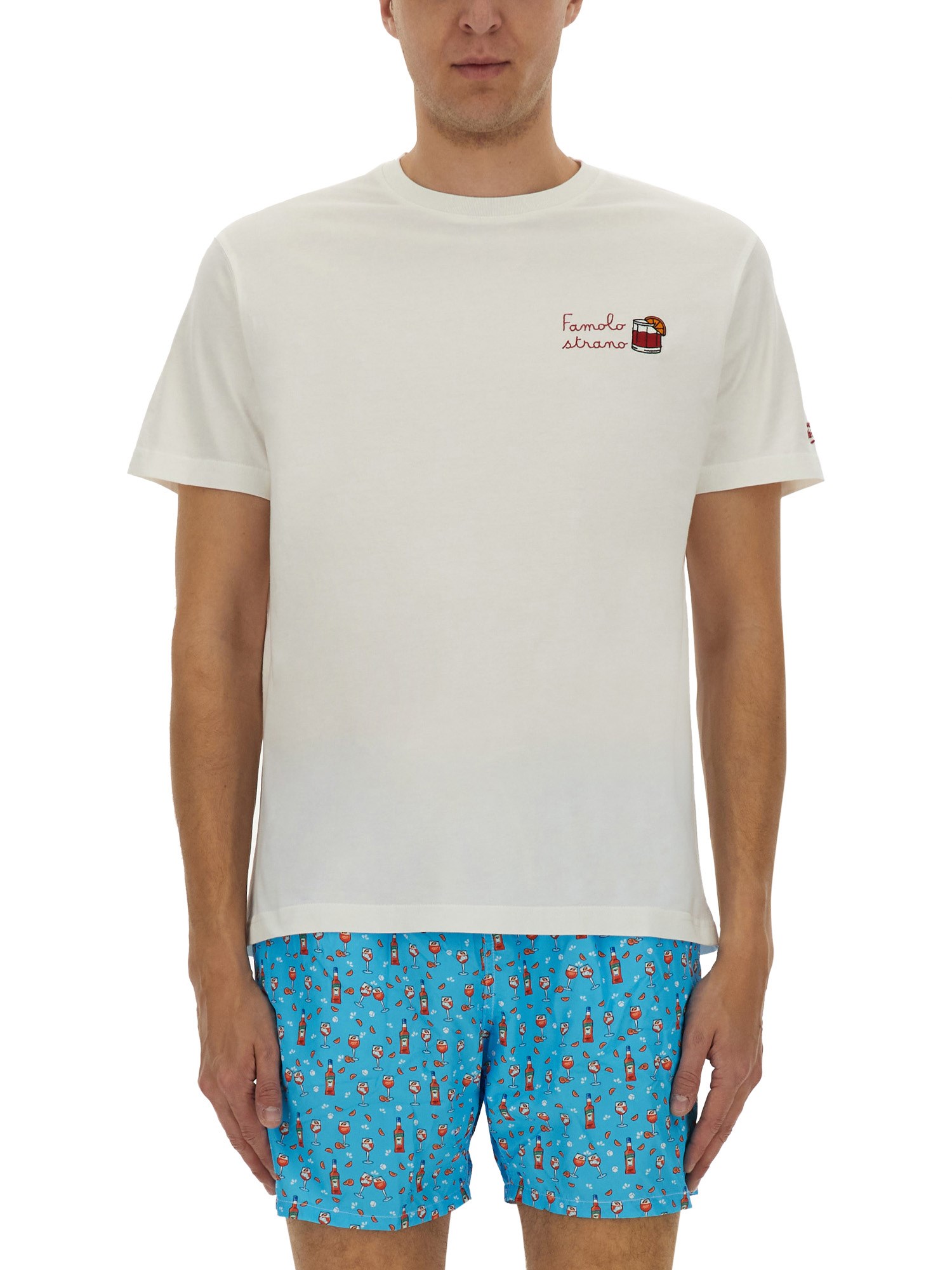 Mc2 Saint Barth Embroidered-design T-shirt