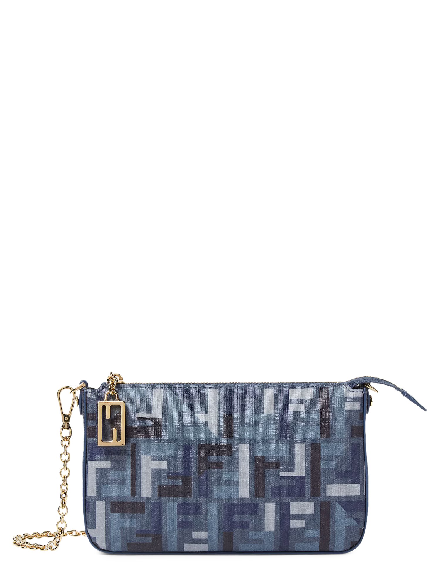 Fendi Pouch "baguette" In Blue