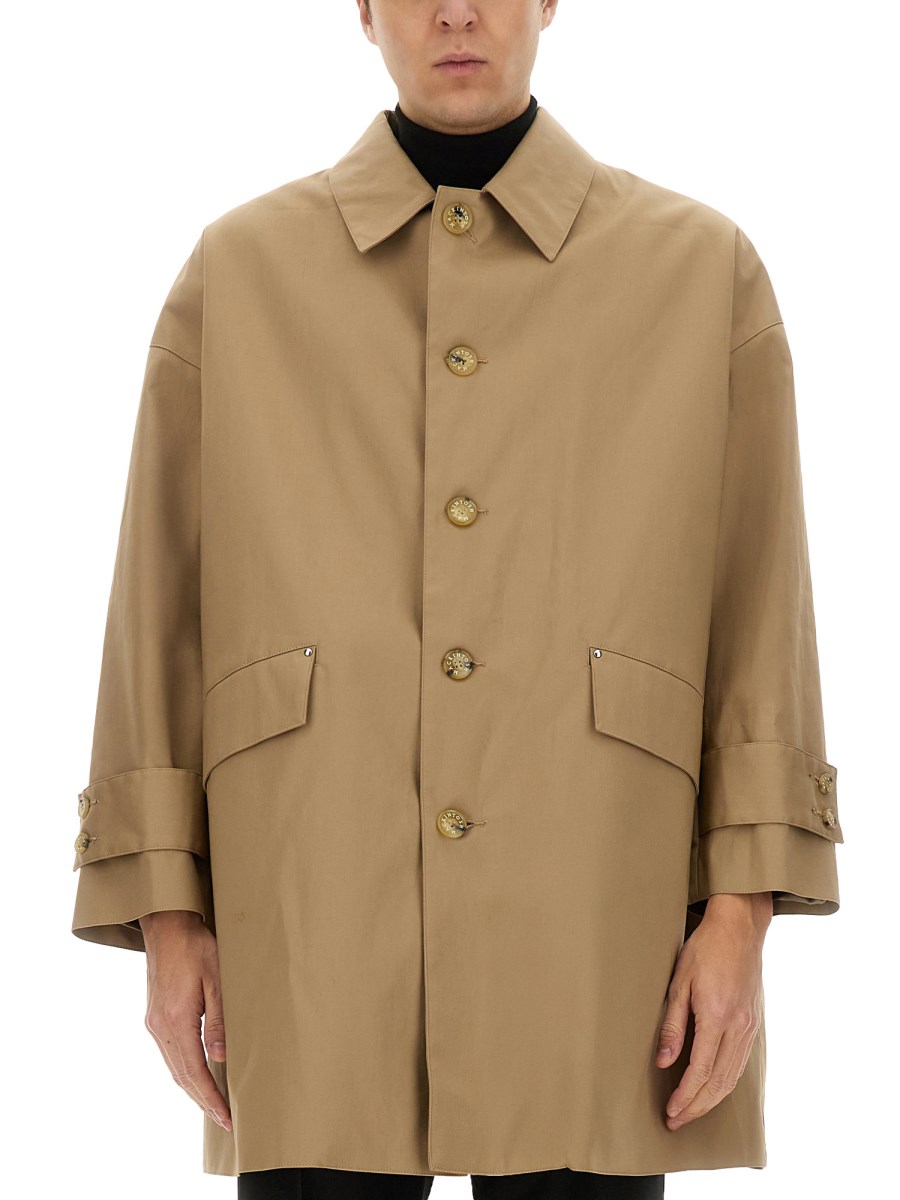 TRENCH CORTO
