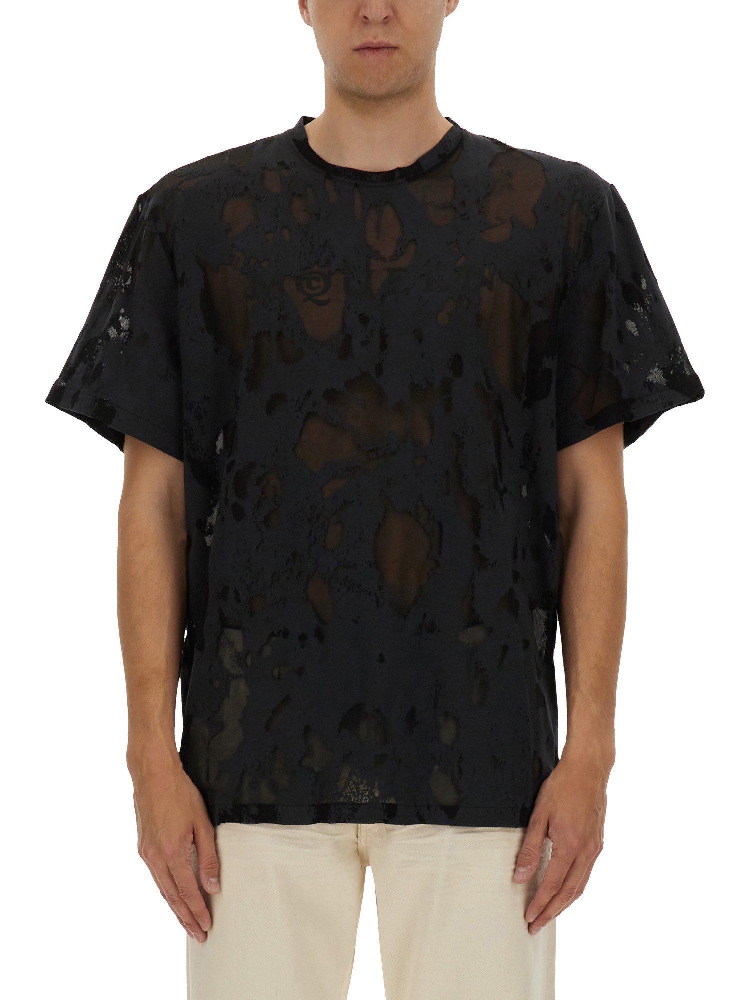 Alexander Mcqueen Men's Tshirt With Logo