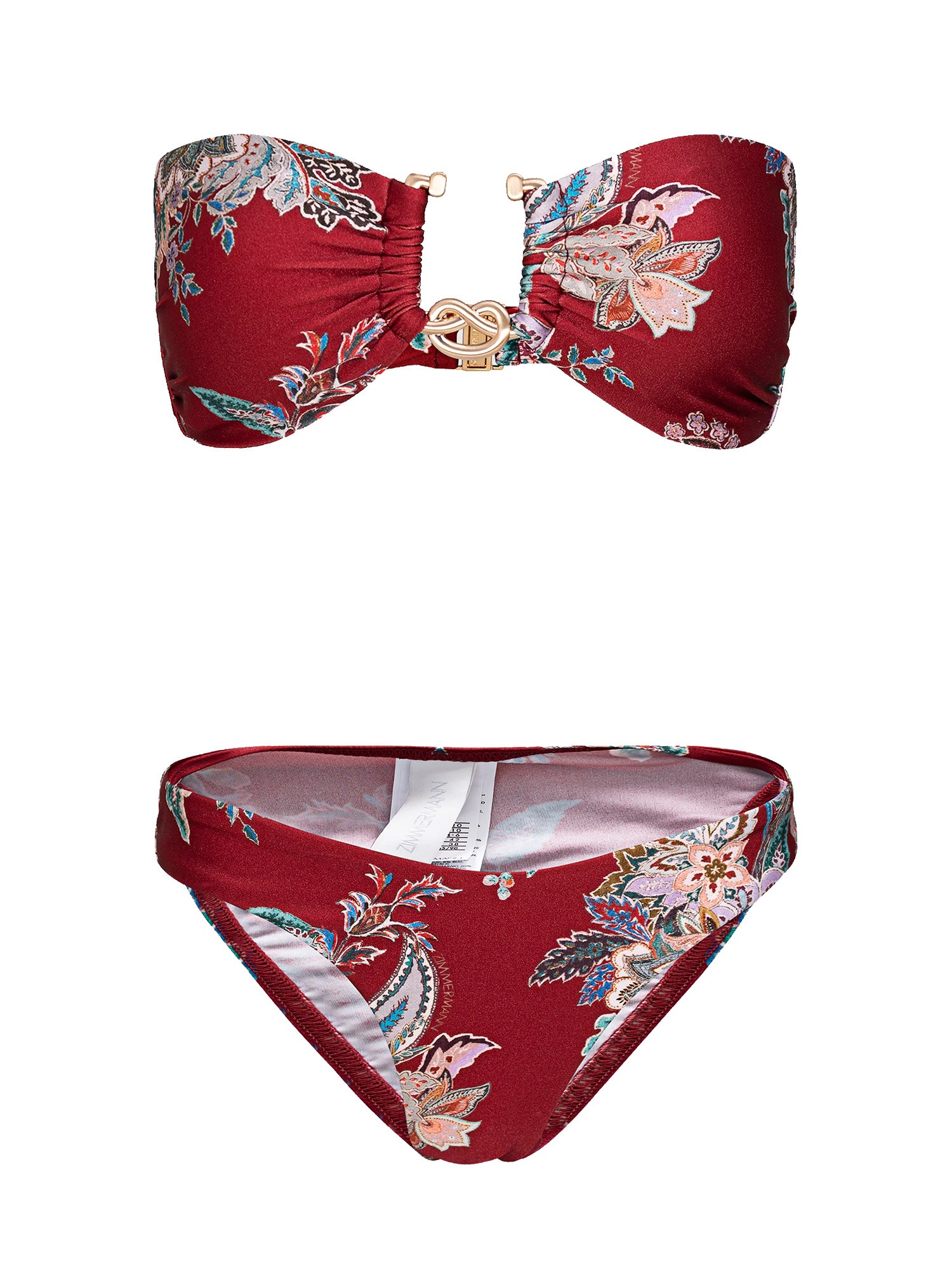 Zimmermann Maillot De Bain 2 Pièces In Multicolour