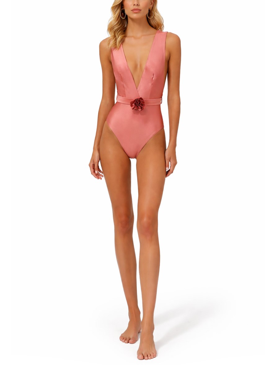 COSTUME INTERO CON DETTAGLIO FLOREALE LUCKY