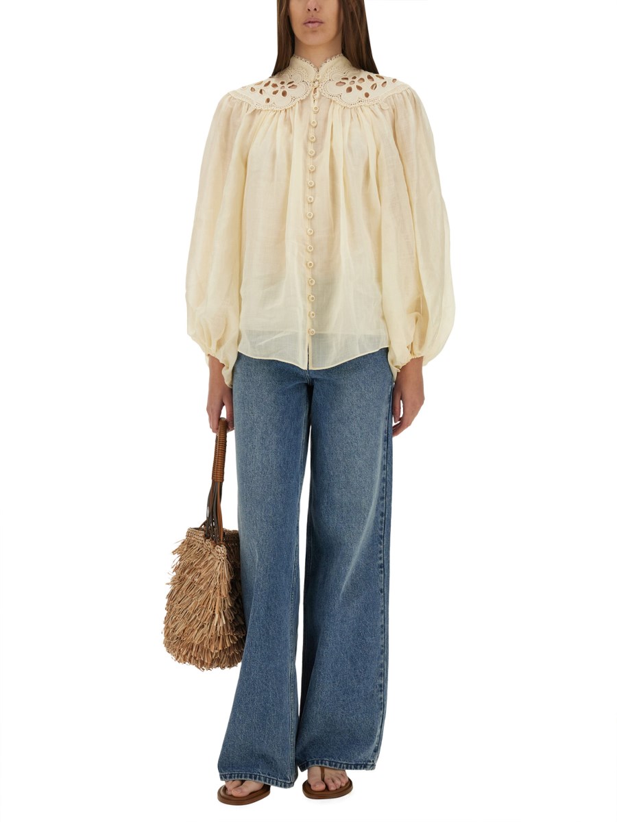 BLUSA RICAMATA COCO