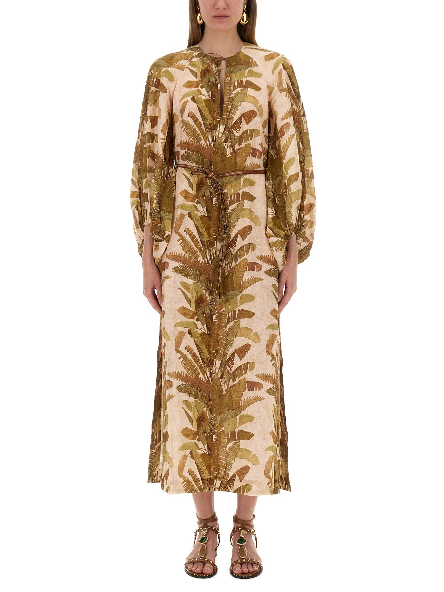 ZIMMERMANN "ASCENSION" MIDI DRESS 