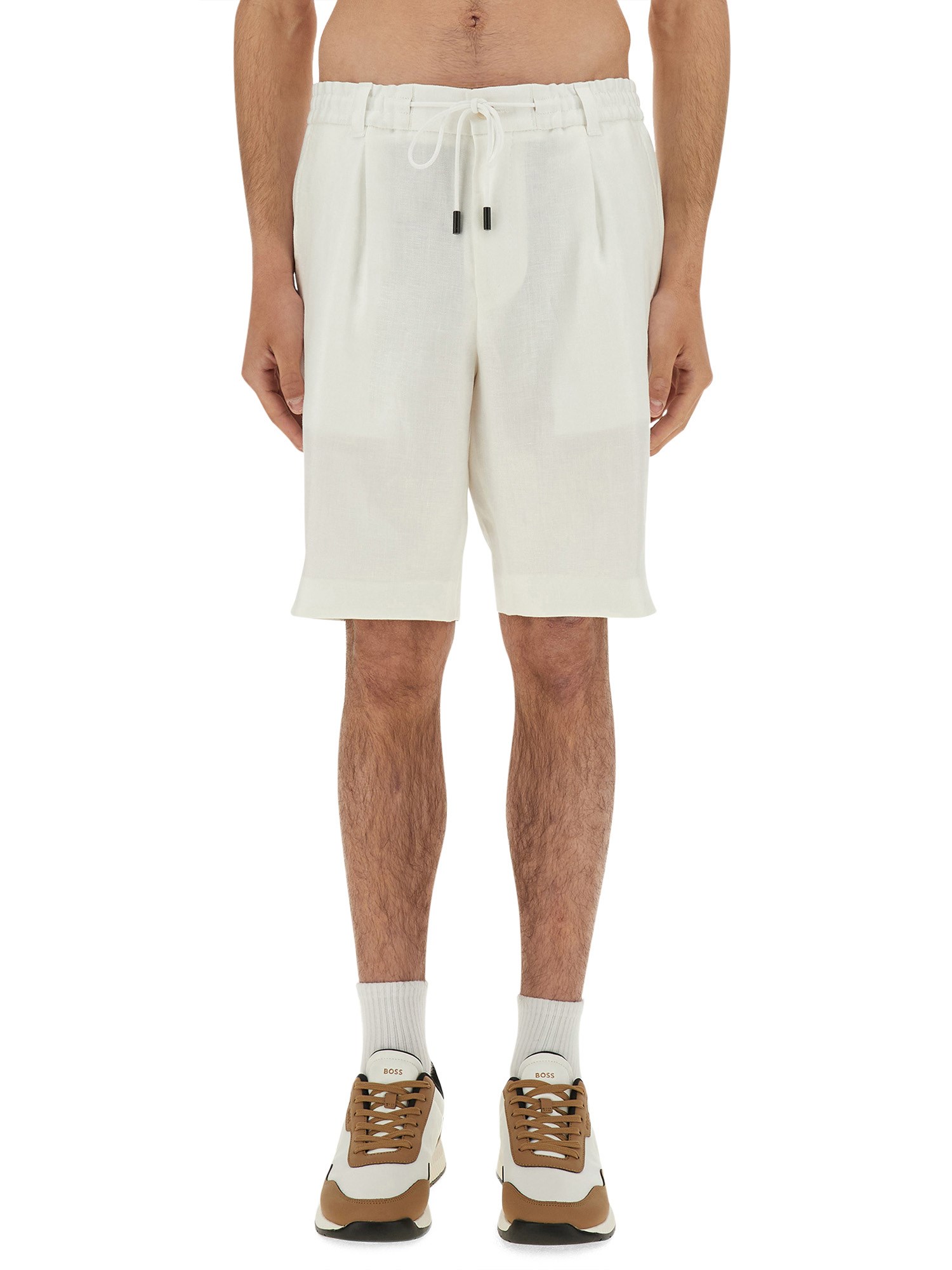 BOSS CAMEL SHORT "L-PEETL-PL-RDS-S-252" 