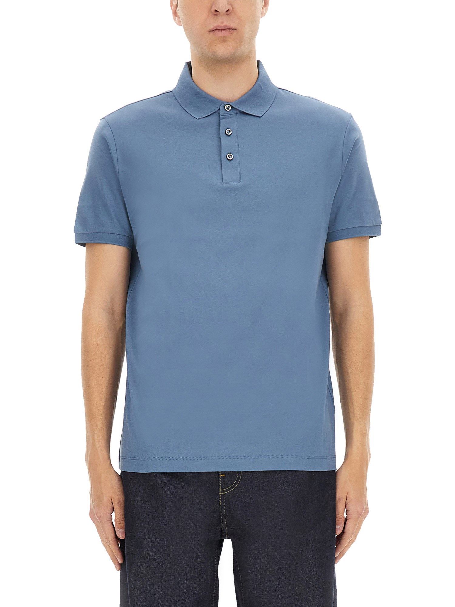 BOSS CAMEL COTTON POLO 