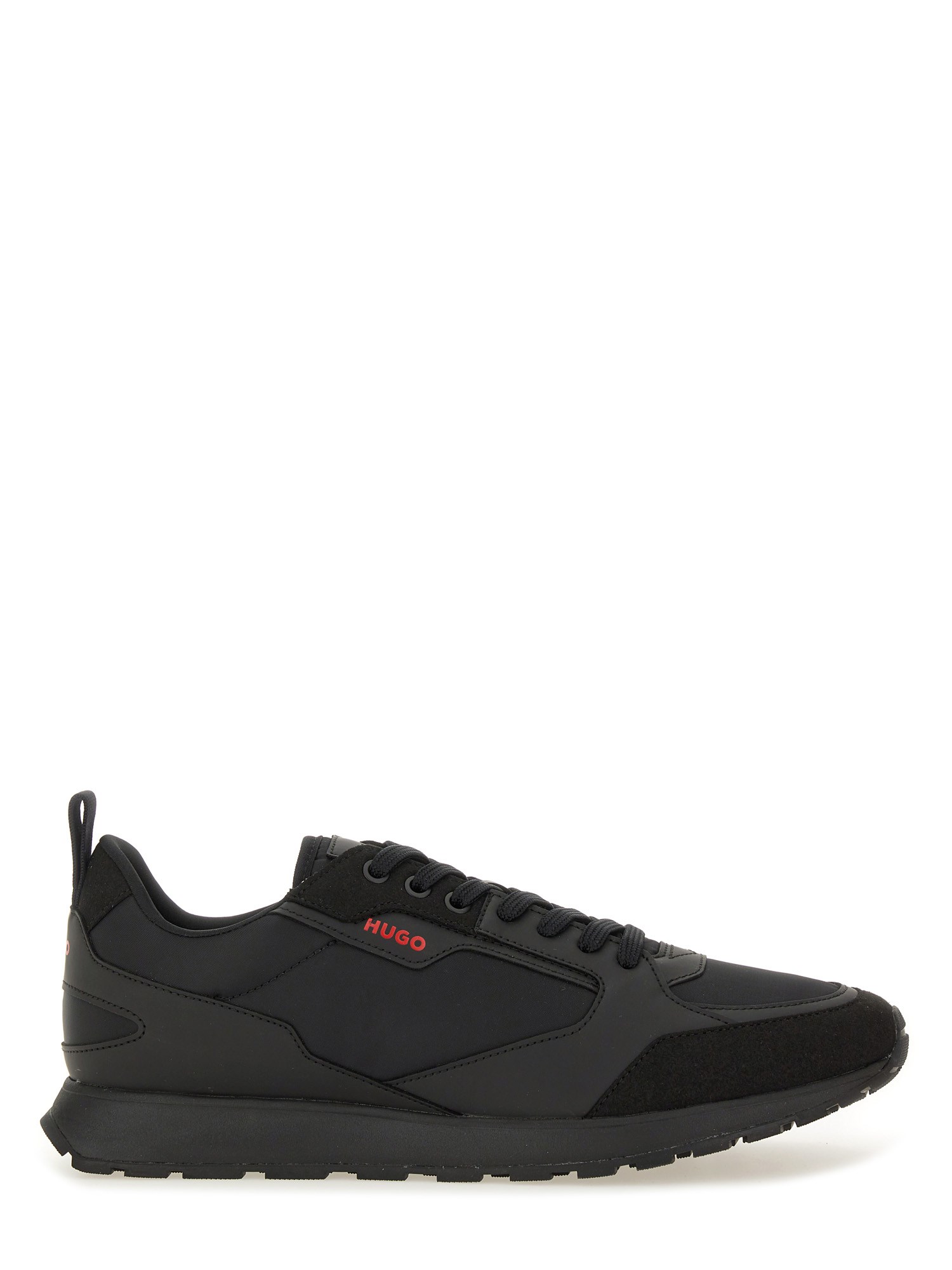 Hugo Boss Sneaker With Logo In Black