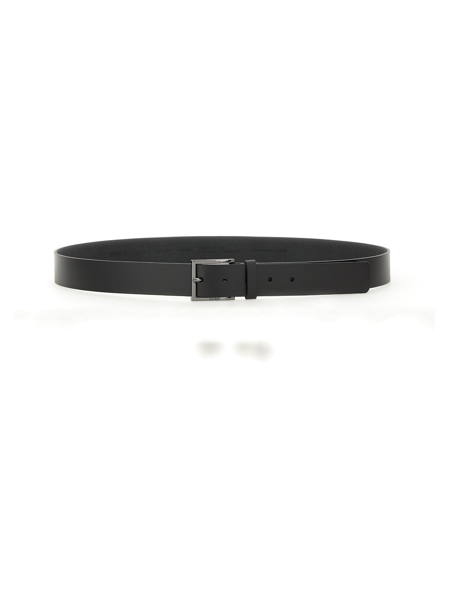 Hugo Boss Belt With Logo In Black
