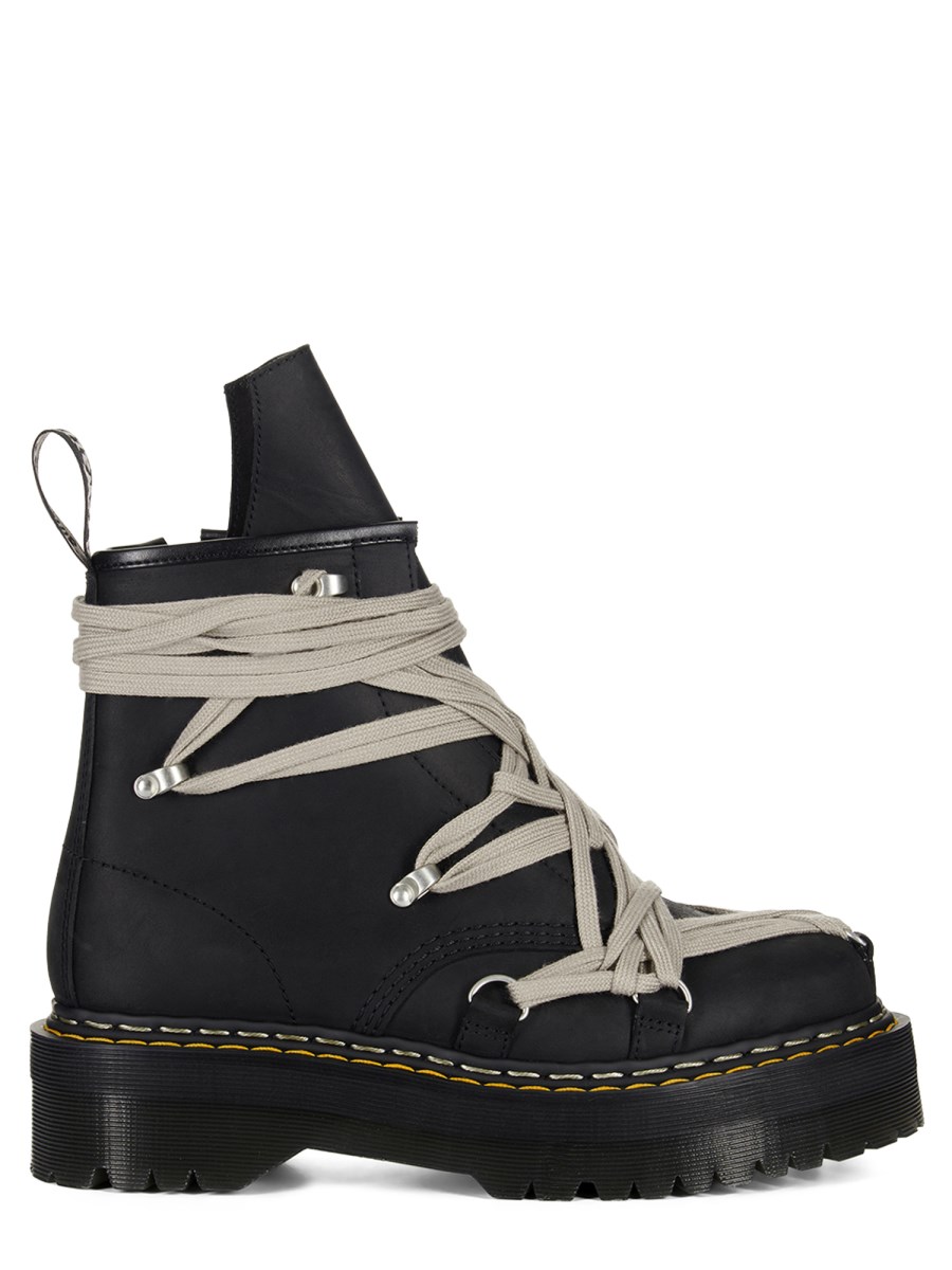 STIVALE QUAD SOLE MEGALACE® DR. MARTENS X RICK OWENS