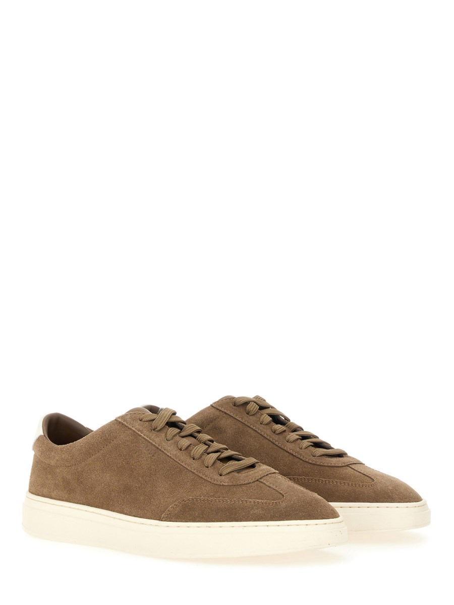 SNEAKER IN PELLE SCAMOSCIATA