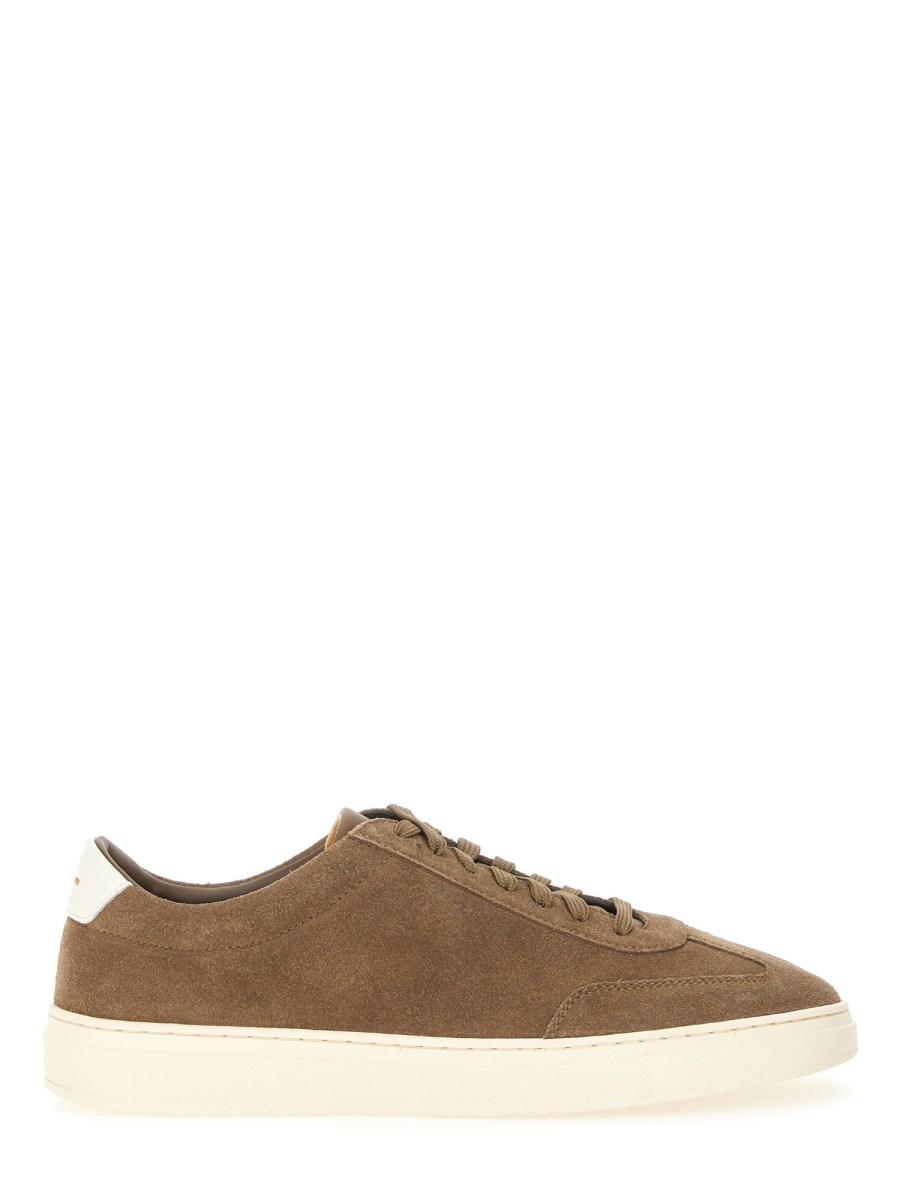 SNEAKER IN PELLE SCAMOSCIATA