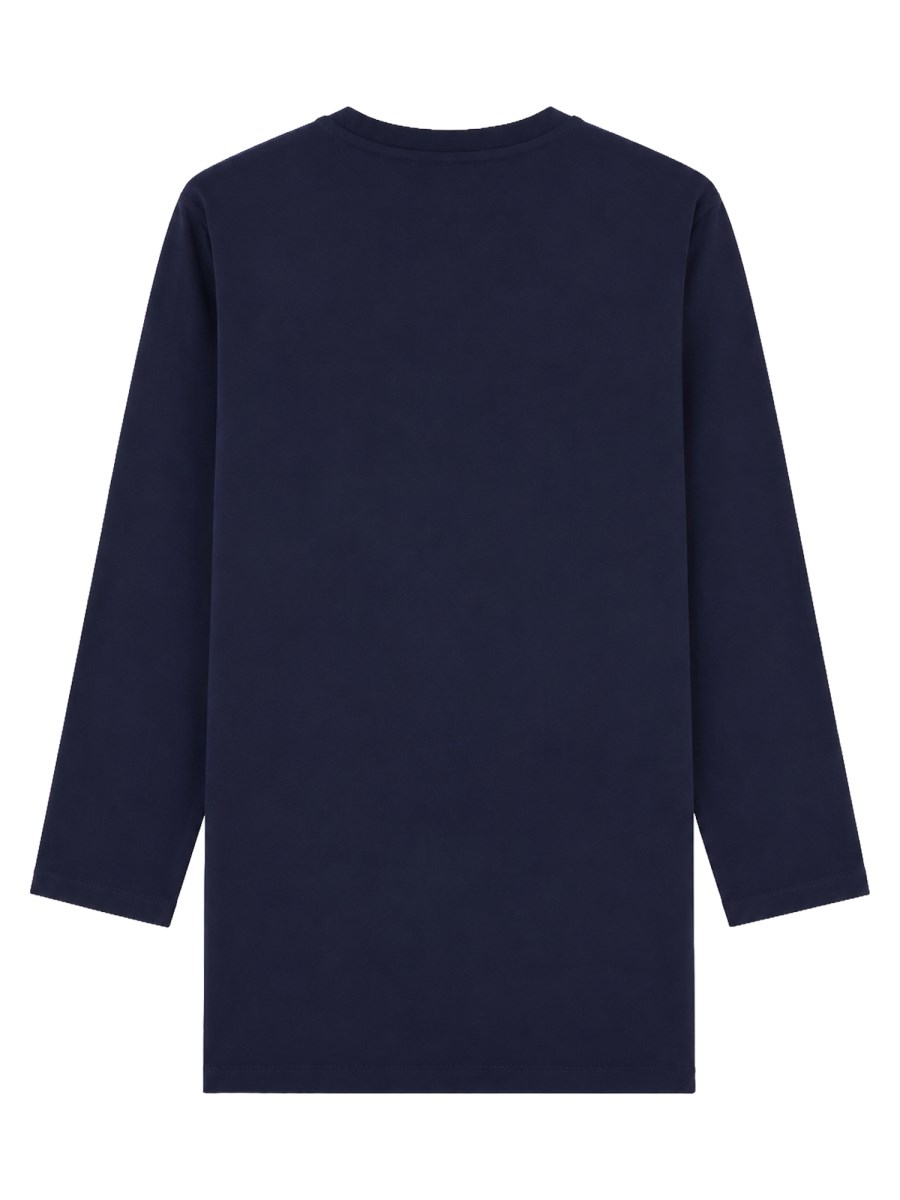 VESTITO MANICA LUNGA CON LOGO