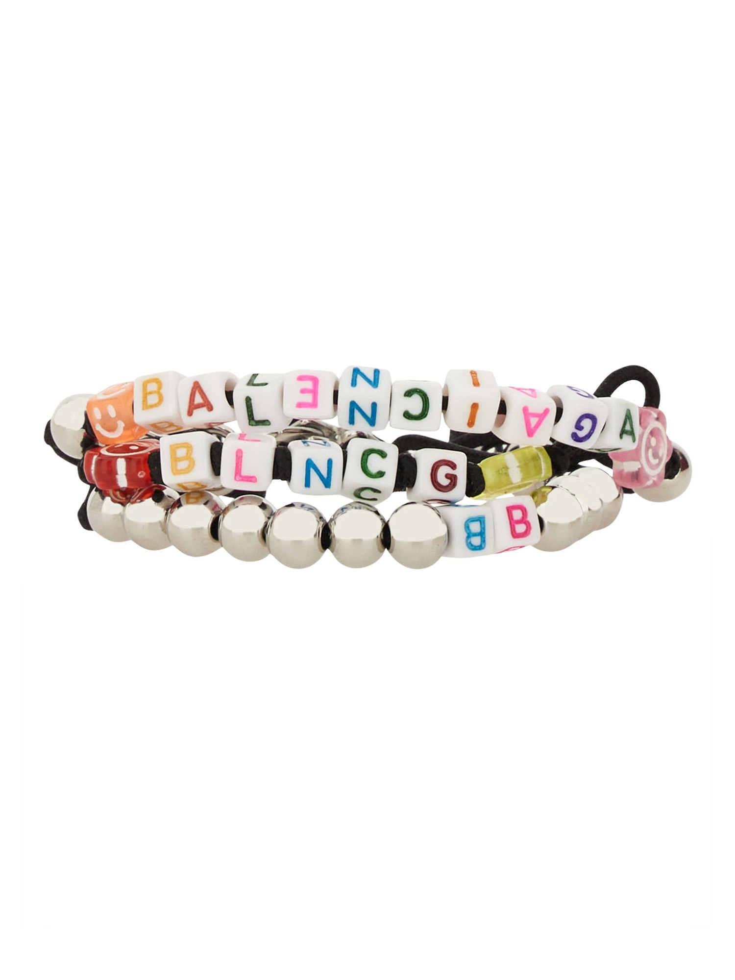 Balenciaga "keyring" Bracelet In Multi