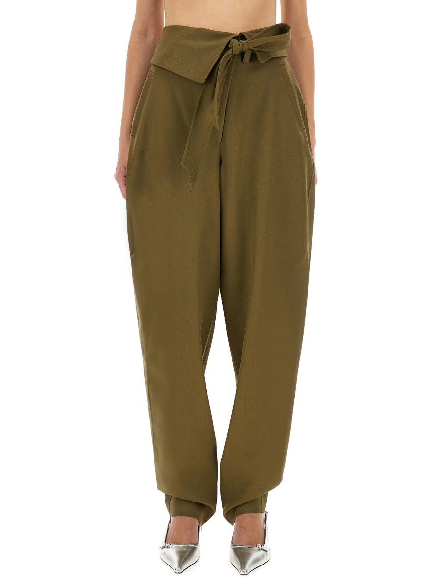 PANTALONE LUNGO IN GABARDINE