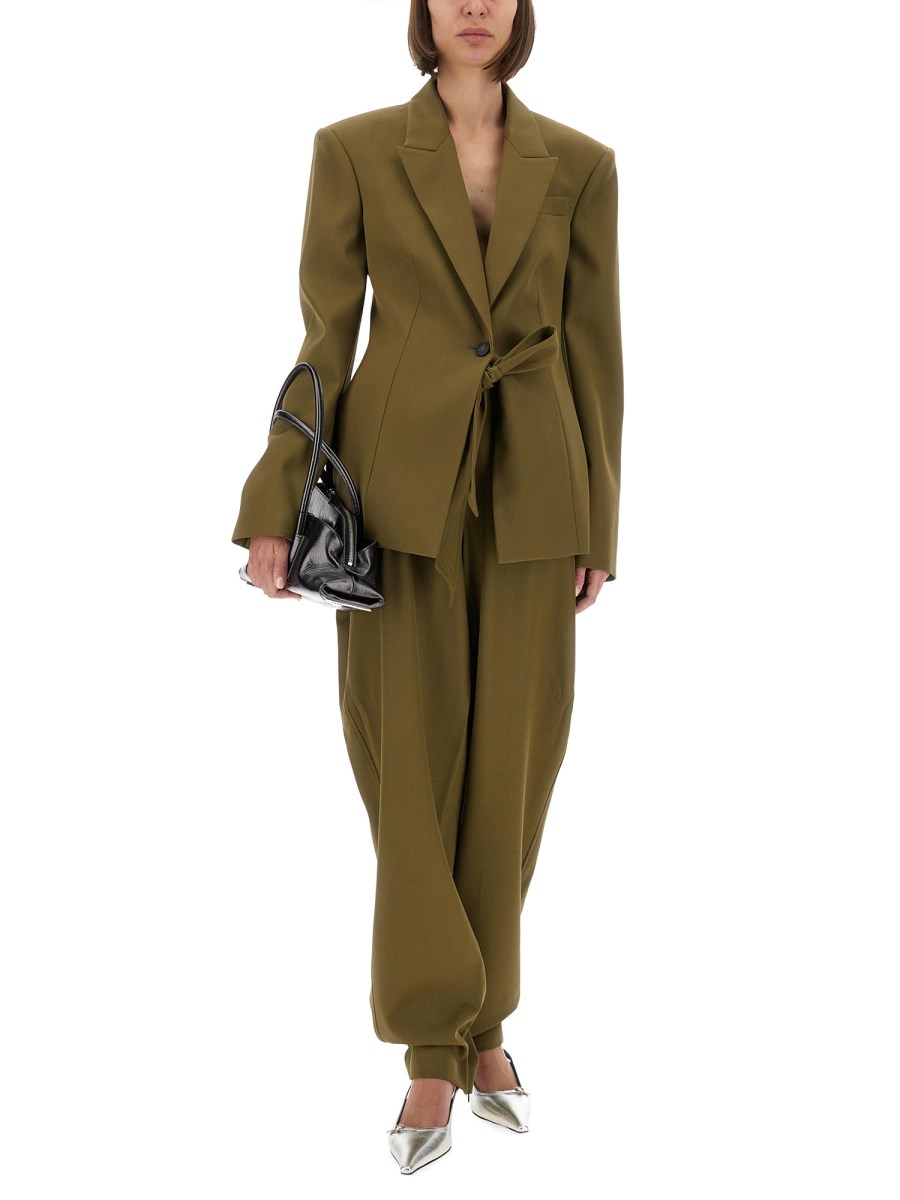 PANTALONE LUNGO IN GABARDINE