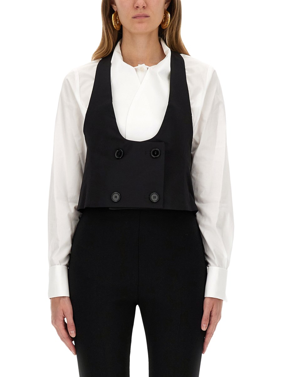 GILET CON SCHIENA SCOPERTA