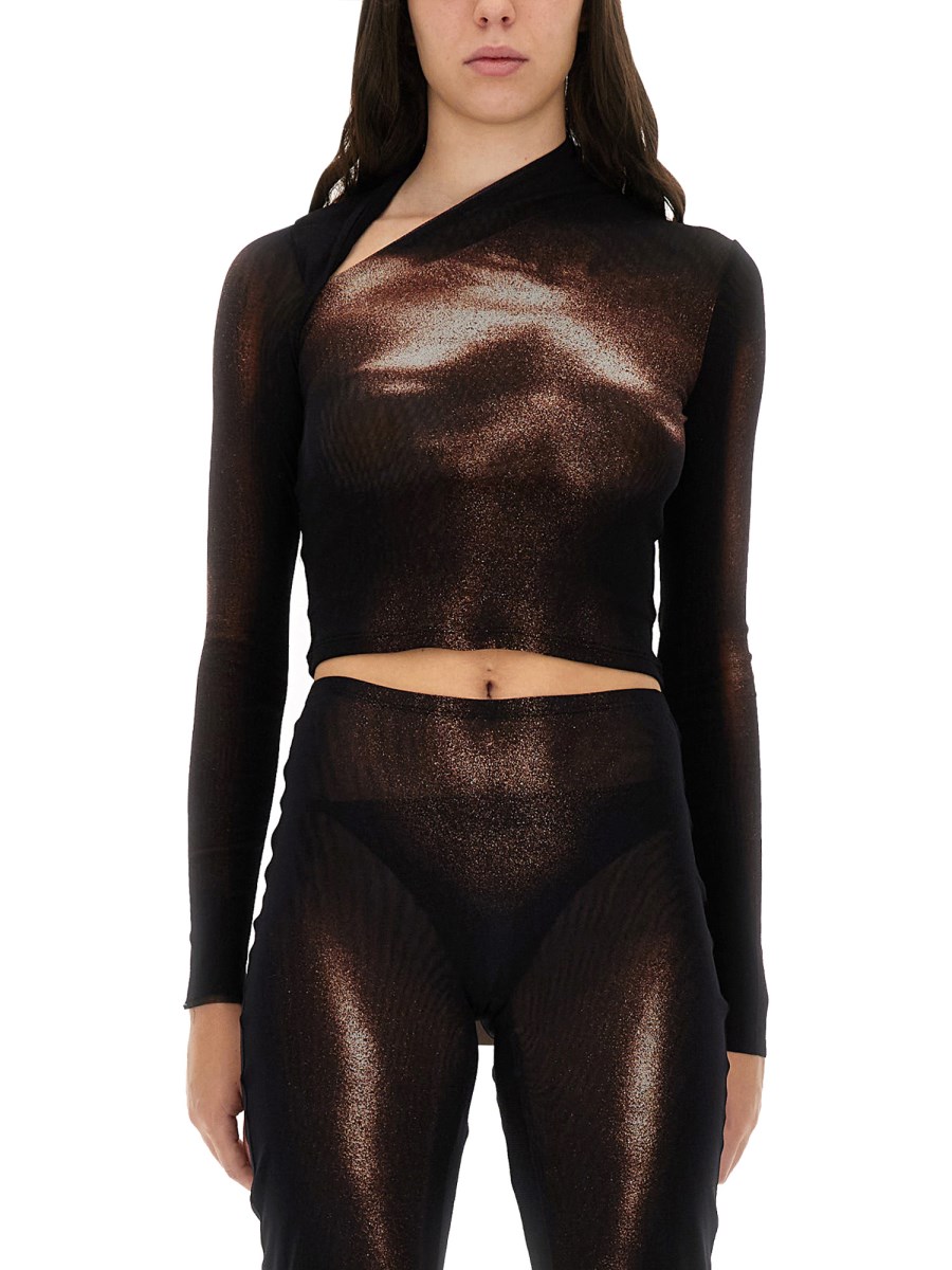 TOP CON STAMPA BODY DUST
