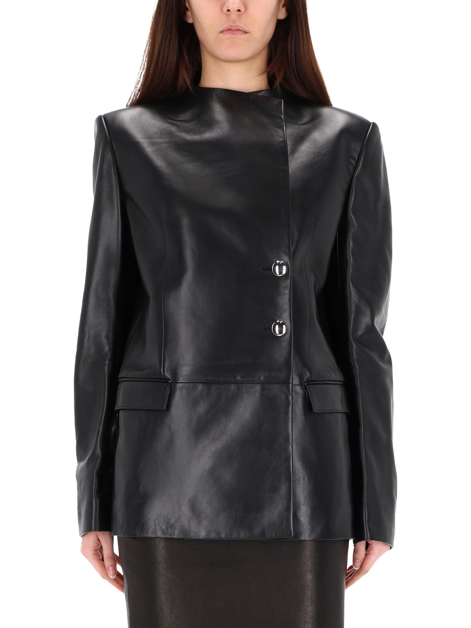 Khaite Elona Jacket In Black