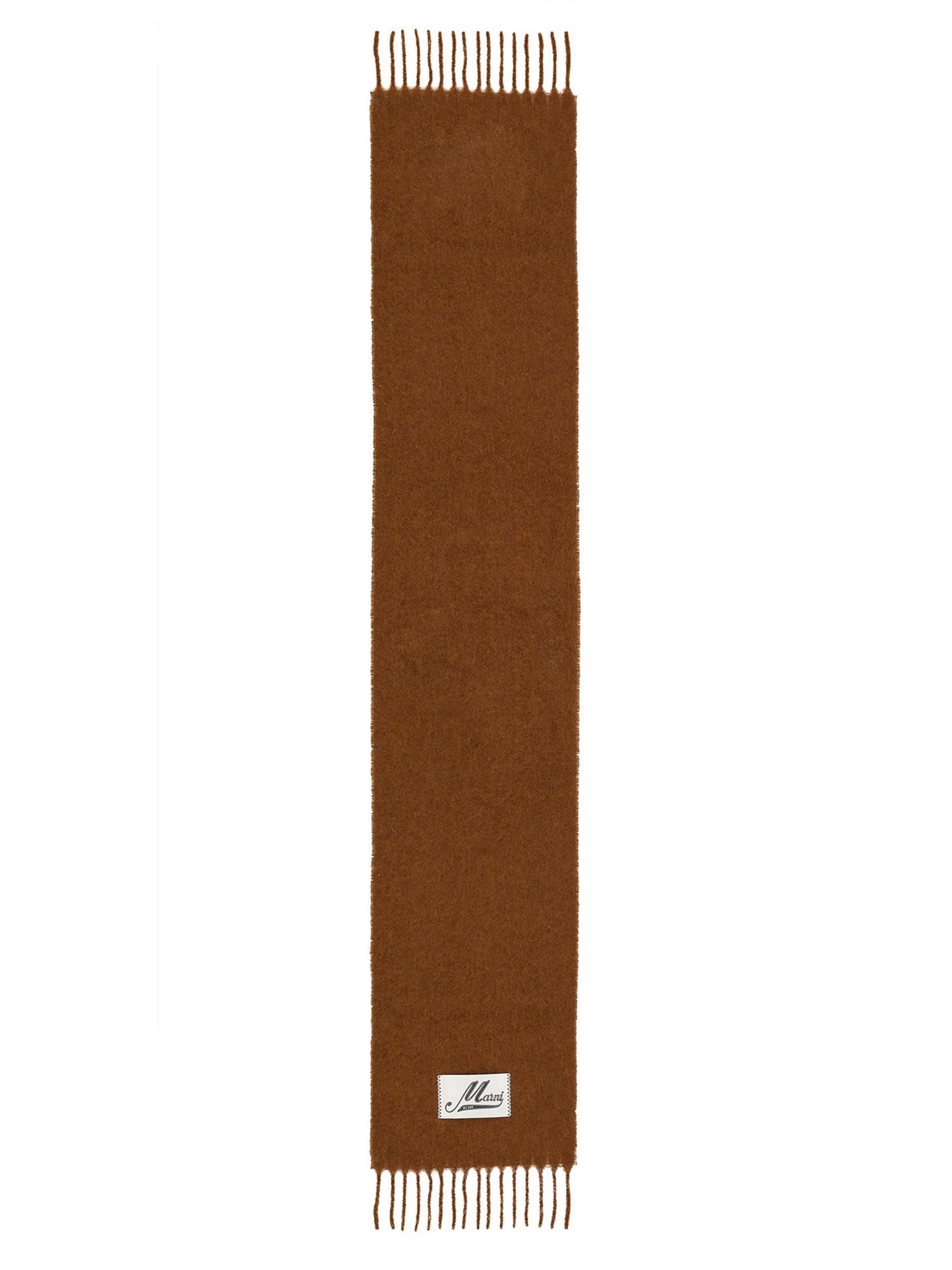 Marni Alpaca Scarf In Brown