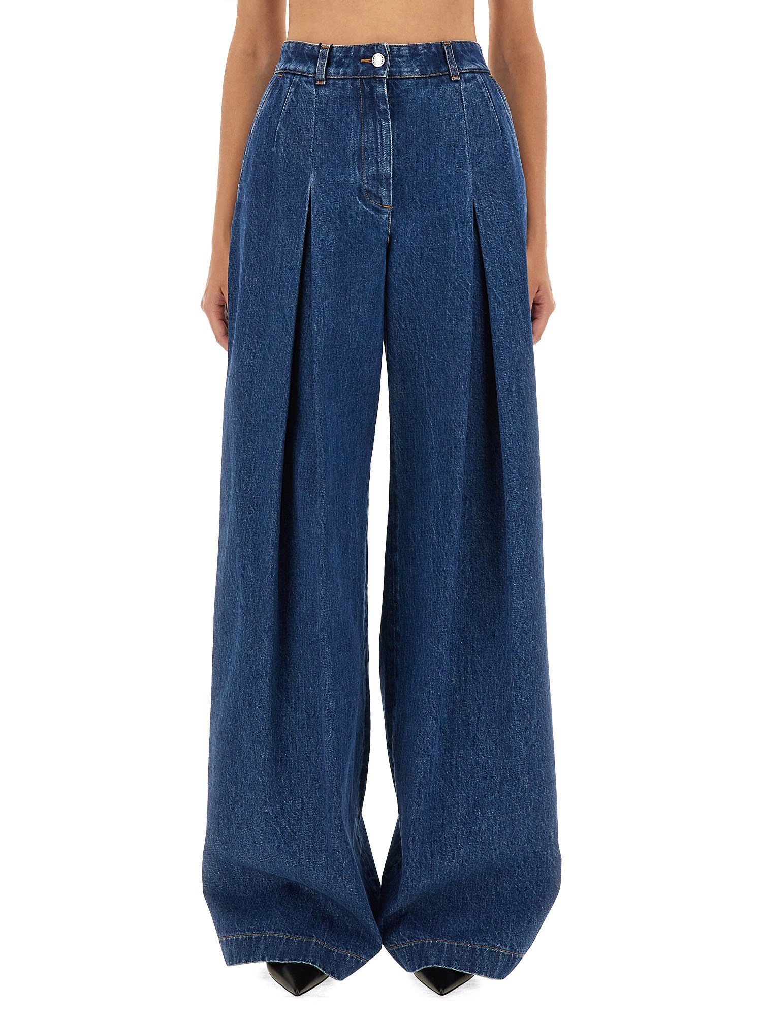 dolce & gabbana 5 pocket denim pants