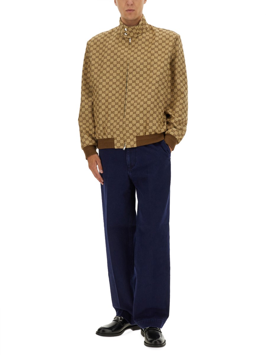 PANTALONE IN DENIM DÉLAVÉ 