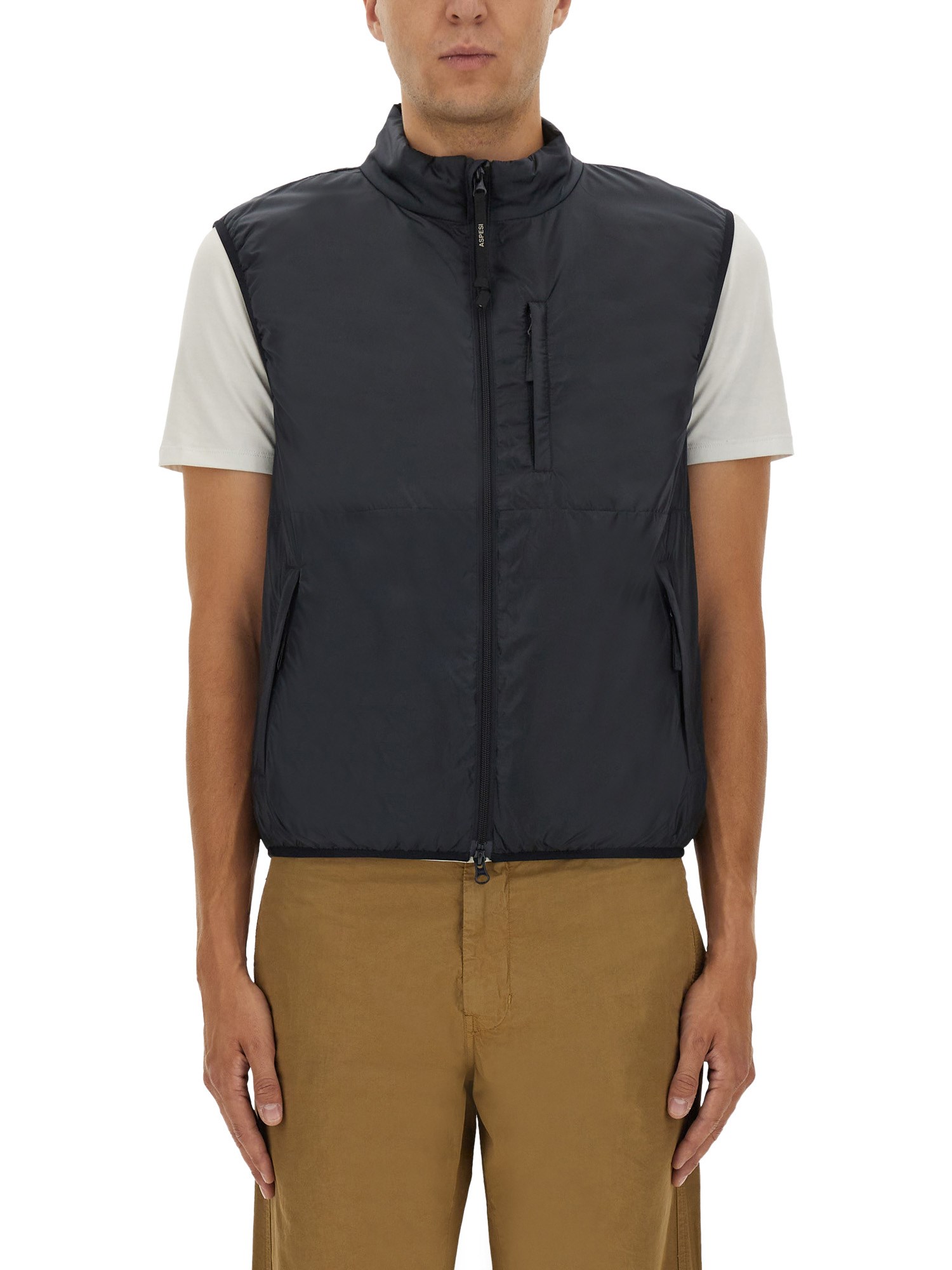 Aspesi Sleeveless "jil" In Blue