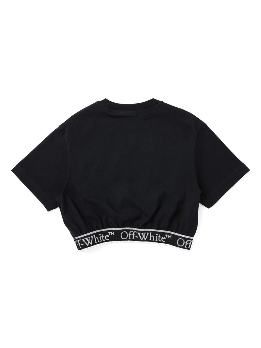 CROP T-SHIRT CON LOGO