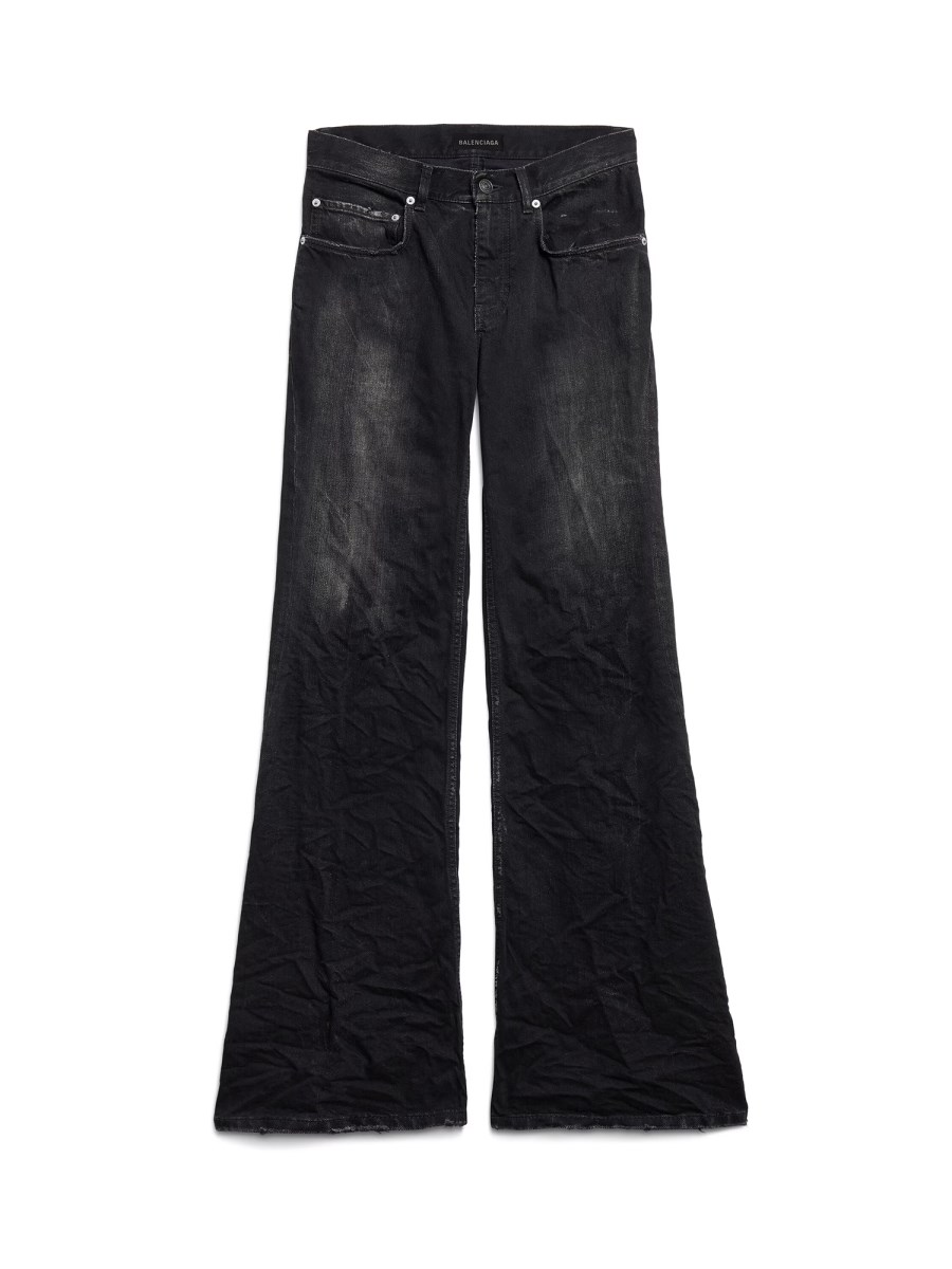 PANTALONE A GAMBA AMPIA