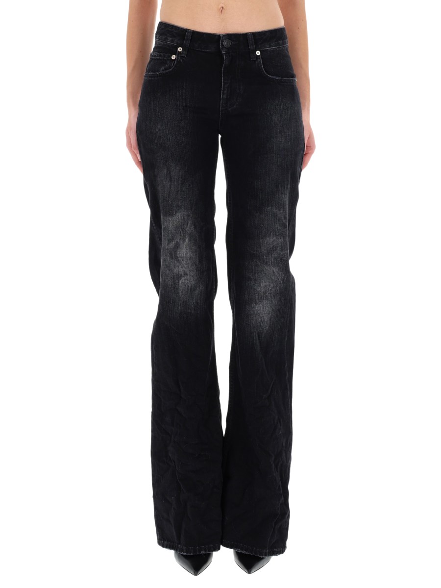 PANTALONE A GAMBA AMPIA