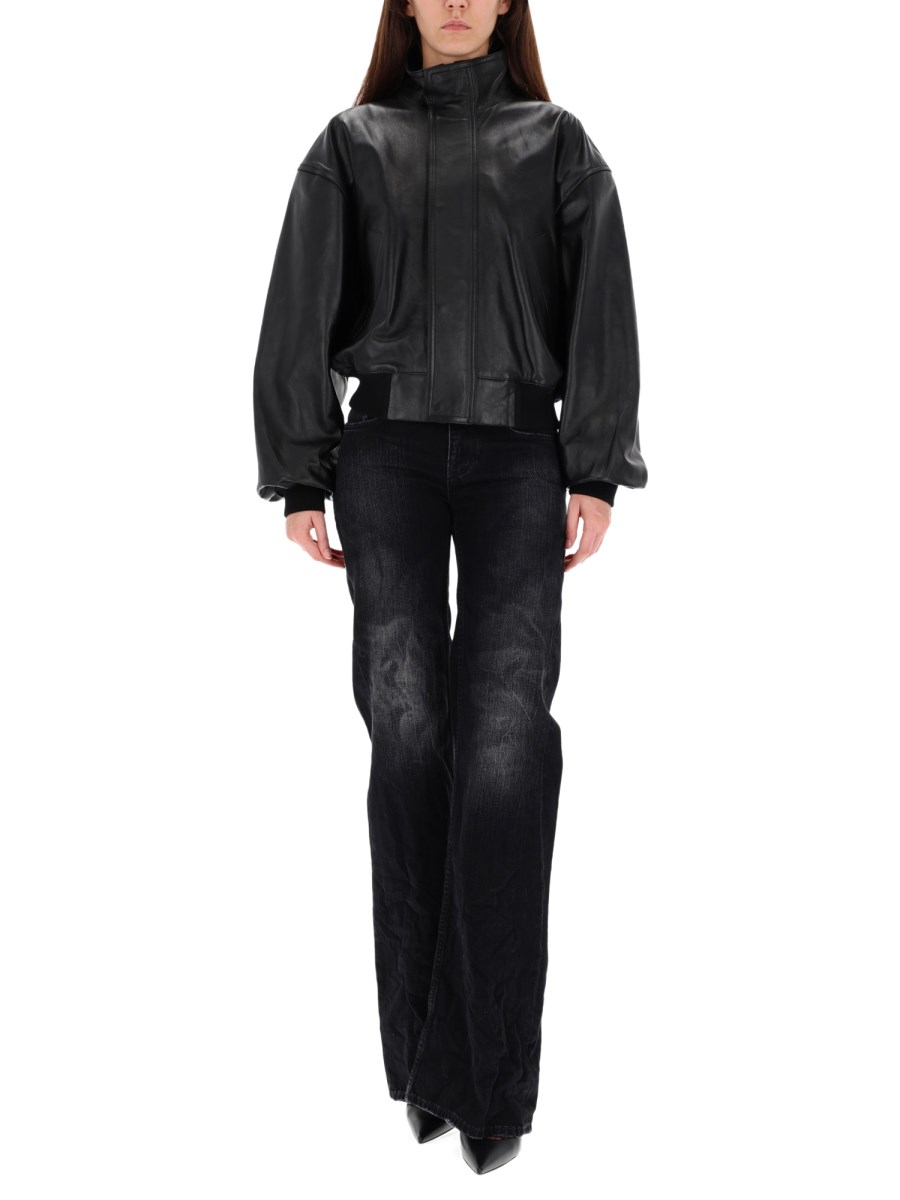 PANTALONE A GAMBA AMPIA