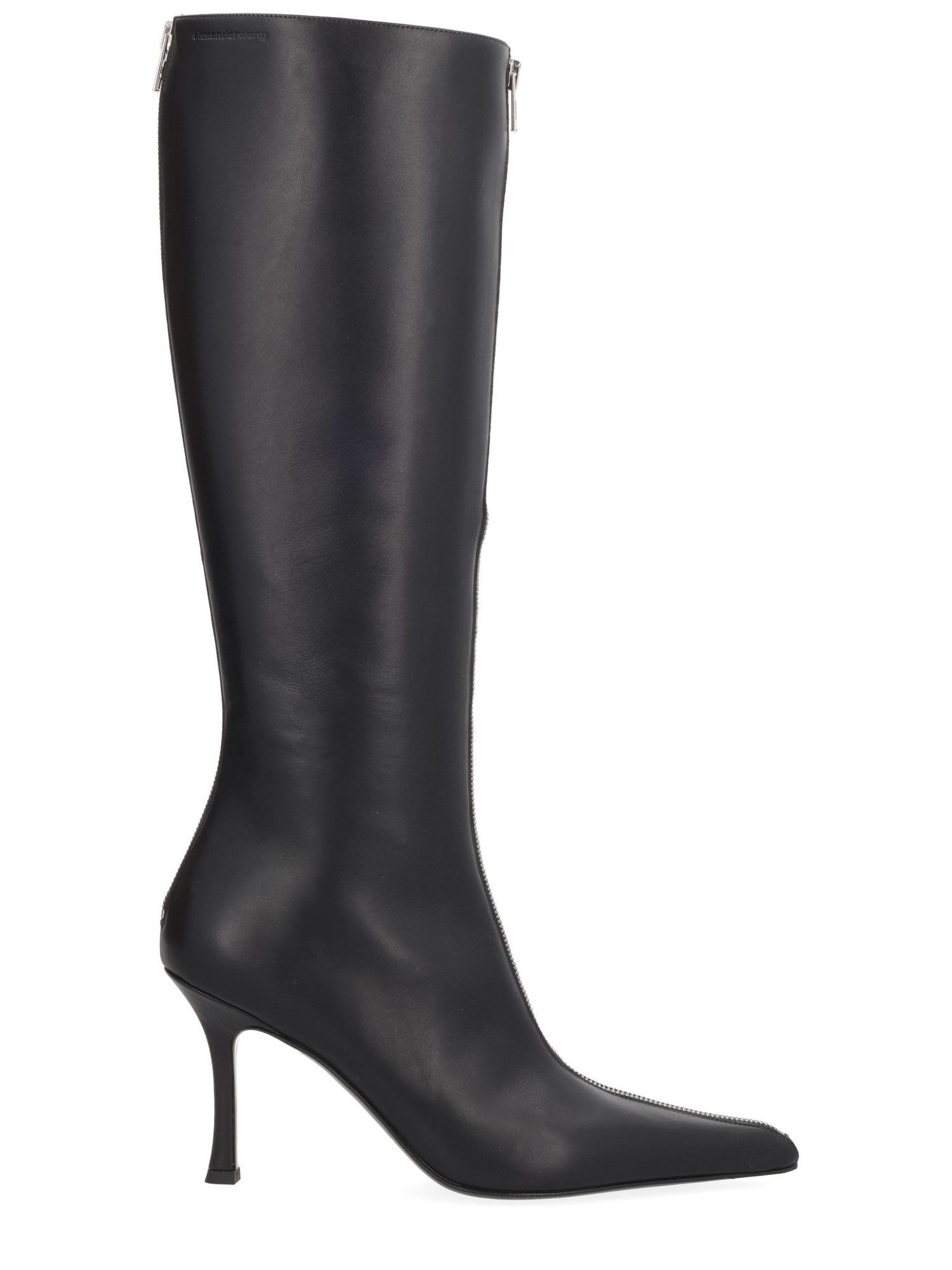 Alexander Wang Heeled Boot In Black