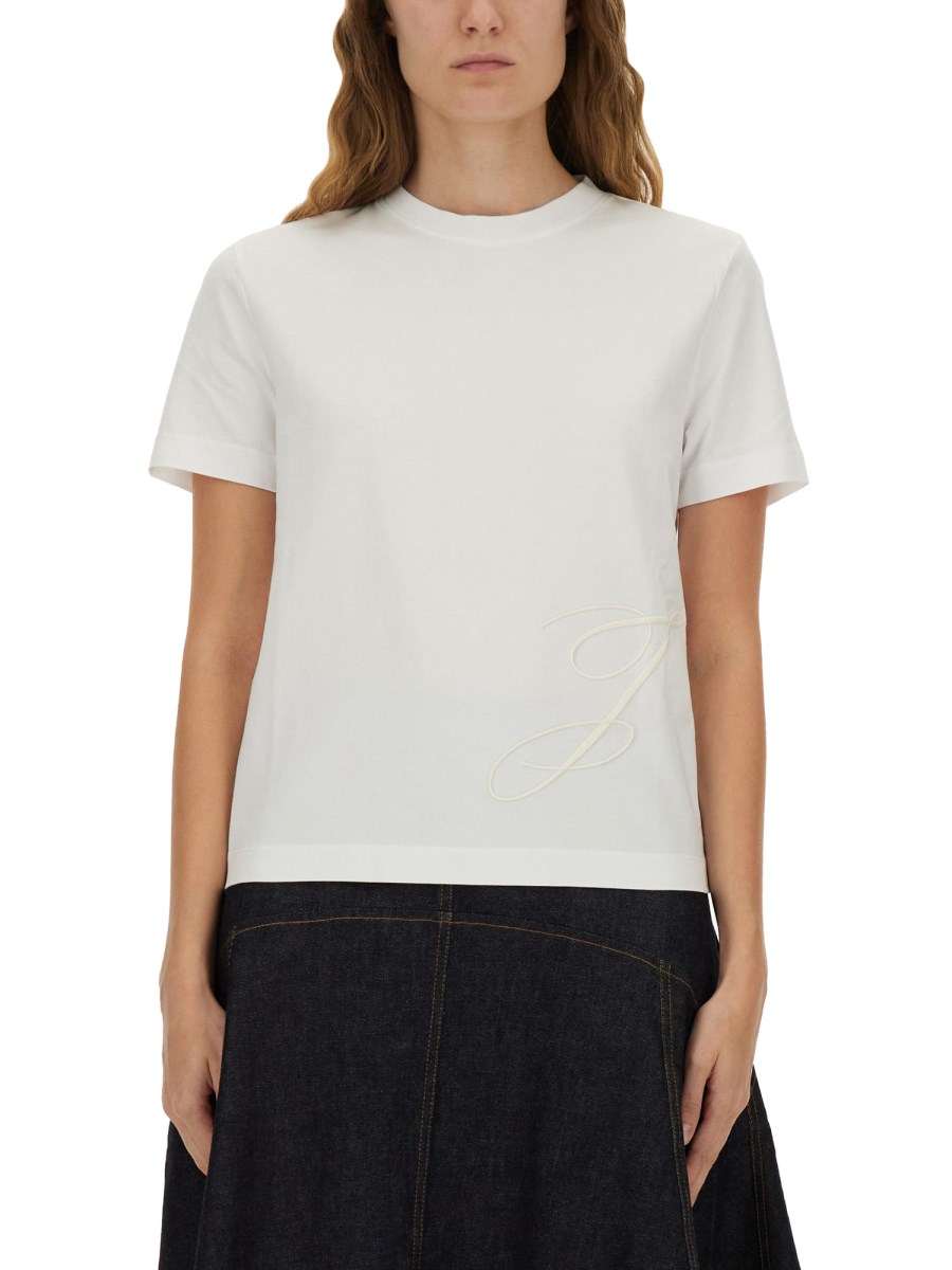 T-SHIRT CON J RICAMATA