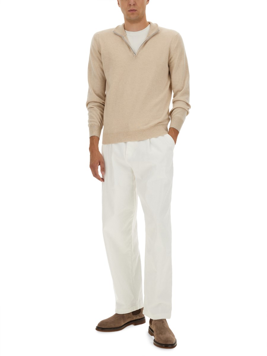 MAGLIA A COLLO ALTO IN CASHMERE