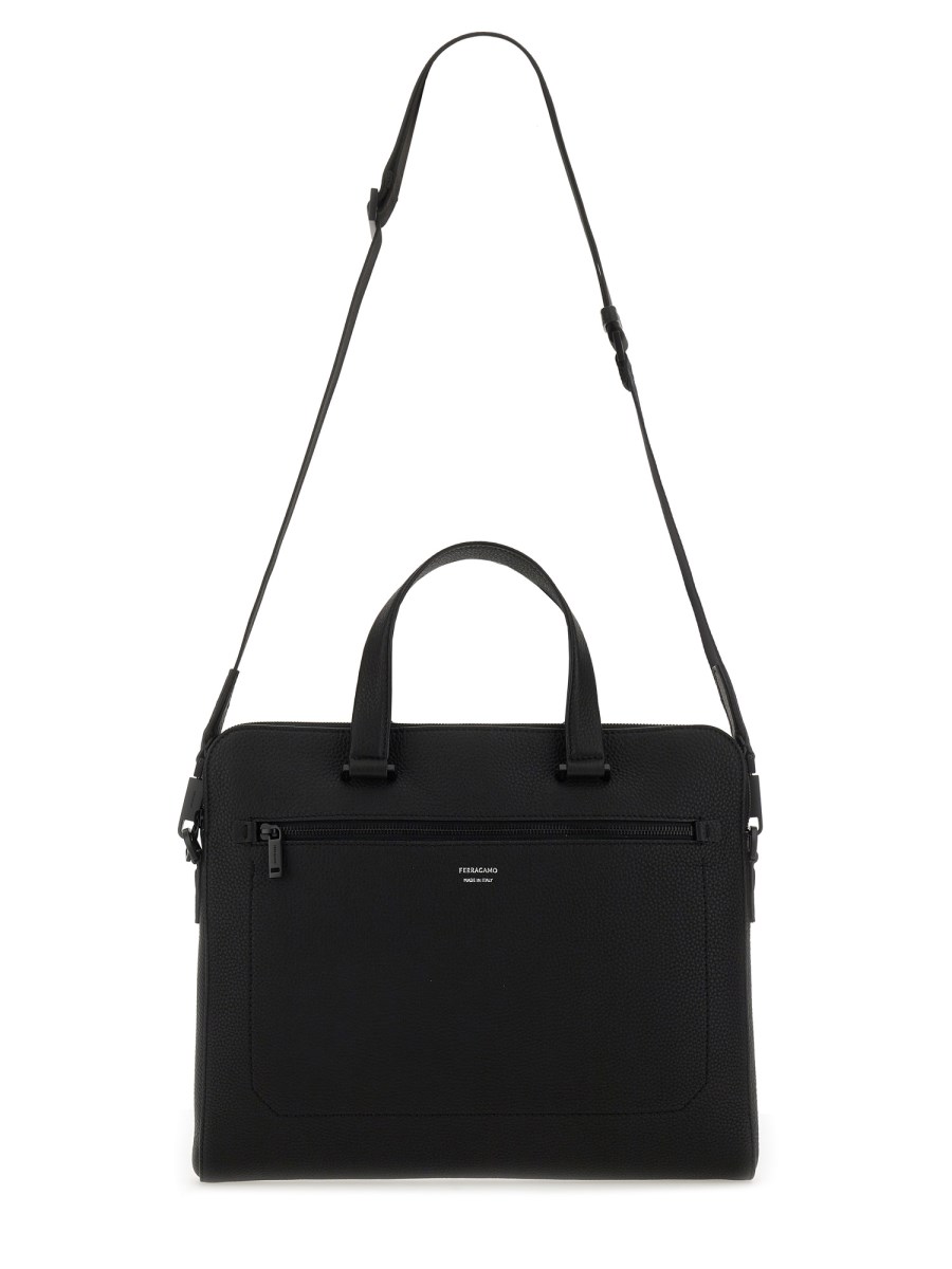 BUSINESS BAG IN PELLE