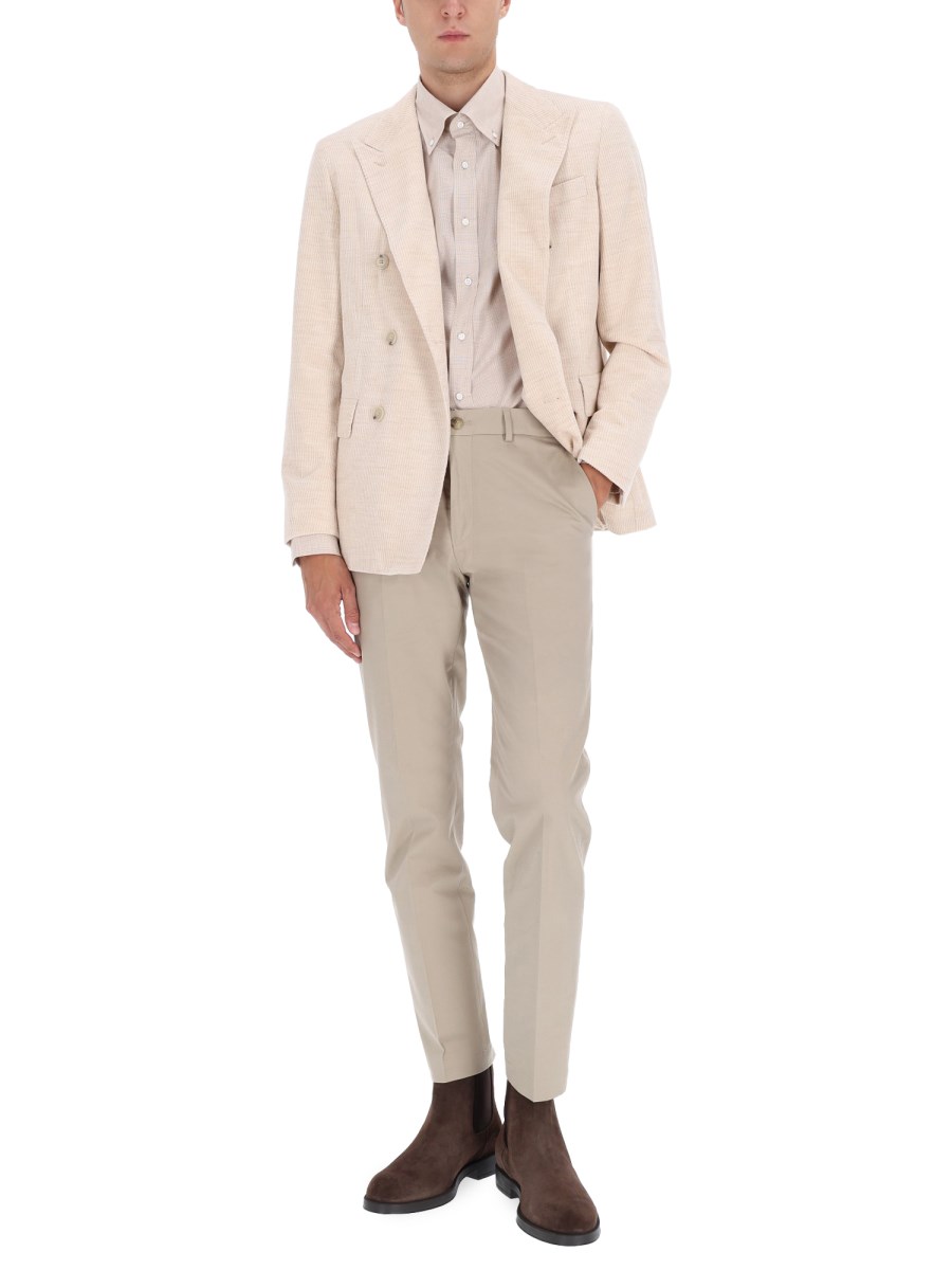 BLAZER IN VELLUTO A COSTE