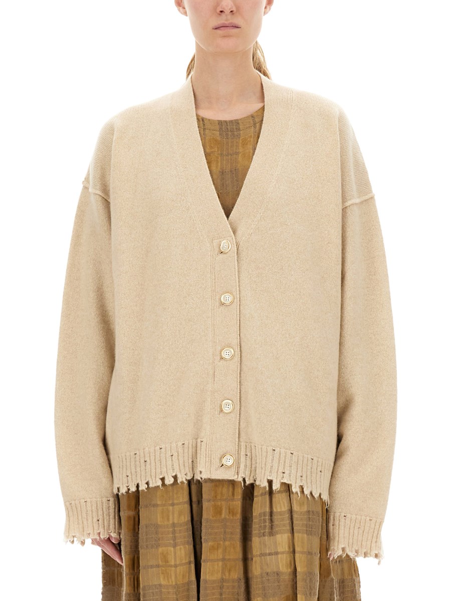 CARDIGAN IN CASHMERE CON BOTTONI