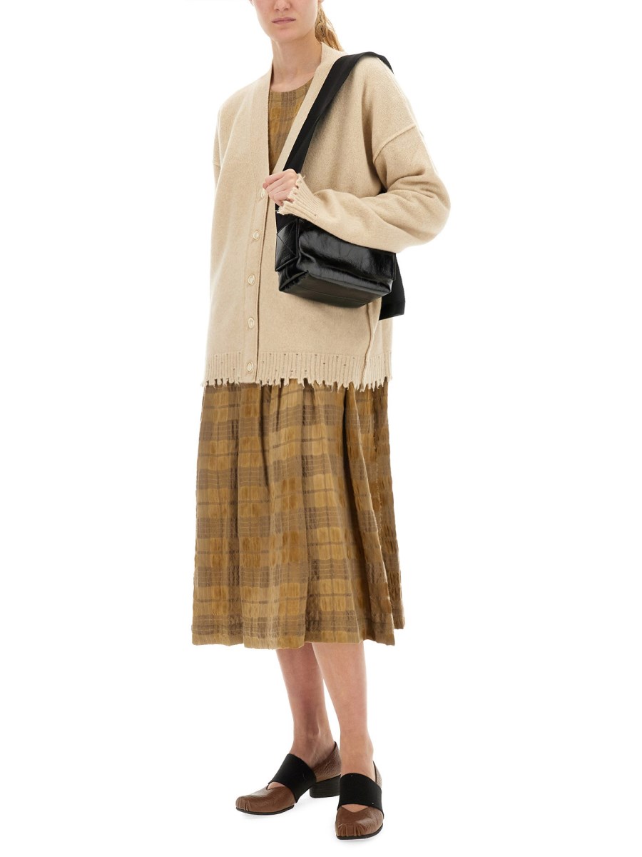 CARDIGAN IN CASHMERE CON BOTTONI