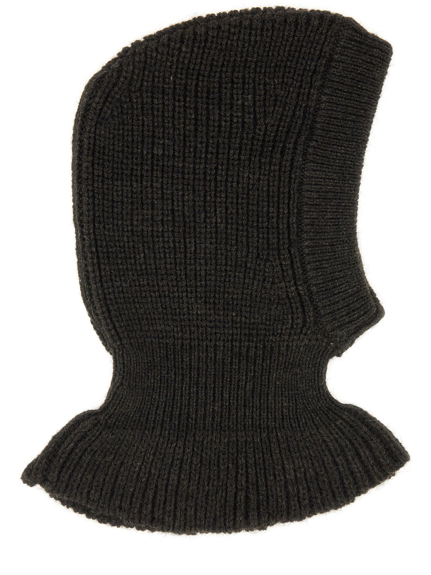Lemaire Wool And Alpaca Blend Hood In Brown