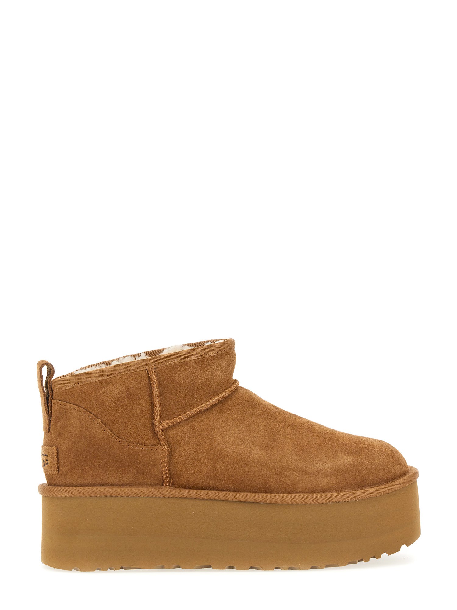 Ugg Classic Ultra Mini Boot With Platform In Brown