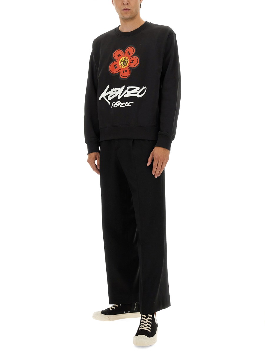 FELPA IN COTONE KENZO X FUTURA 2000