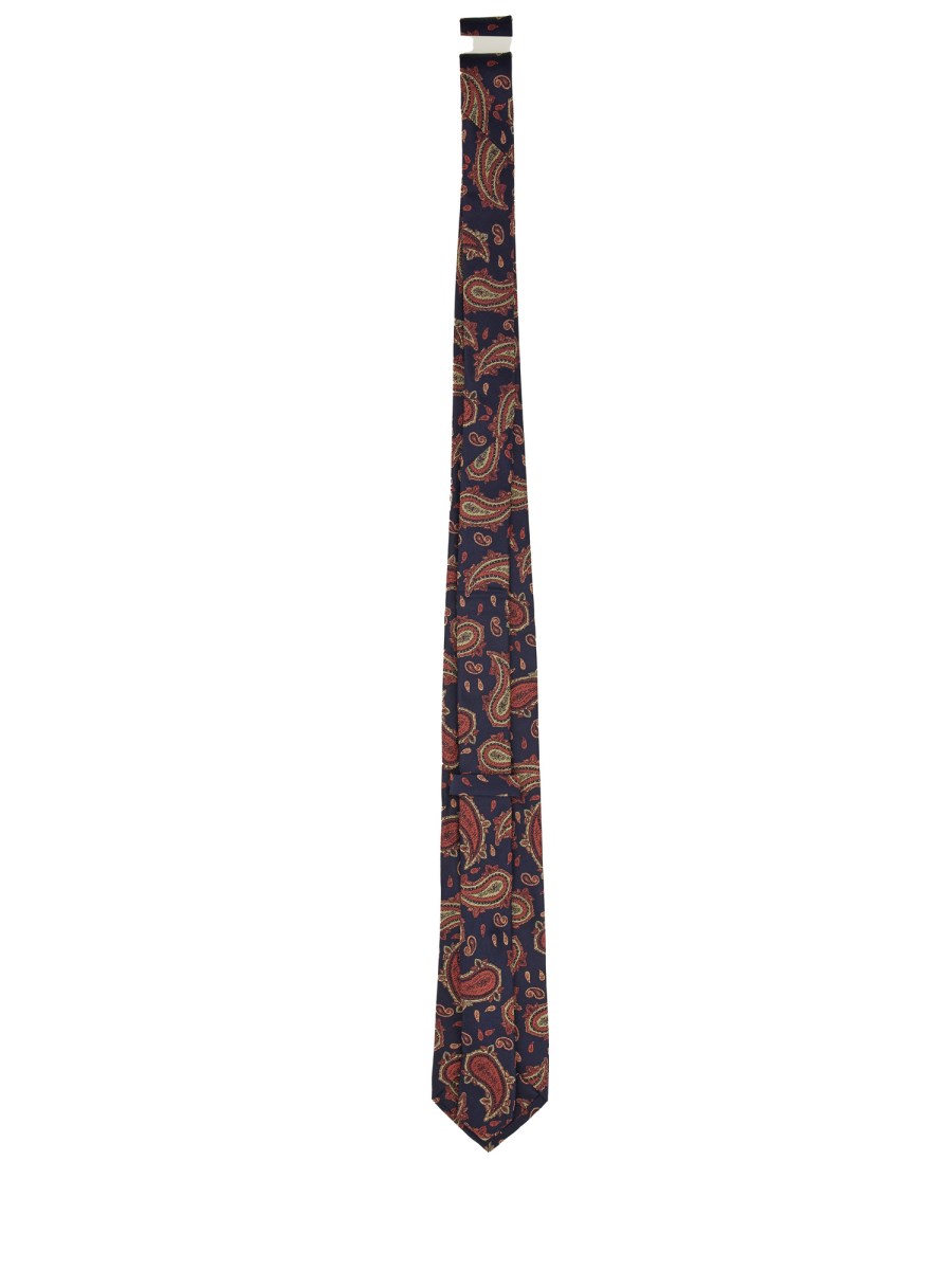 CRAVATTA IN SETA PAISLEY JACQUARD